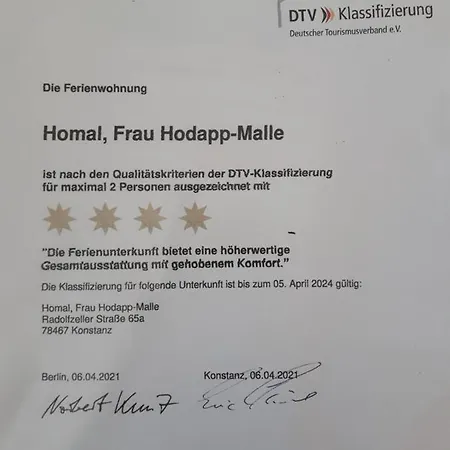 Homal Apartman Konstanz